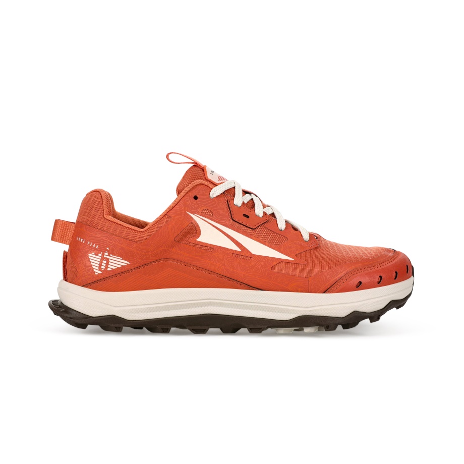 Damen Lone Peak 6 Rot Grau Altra